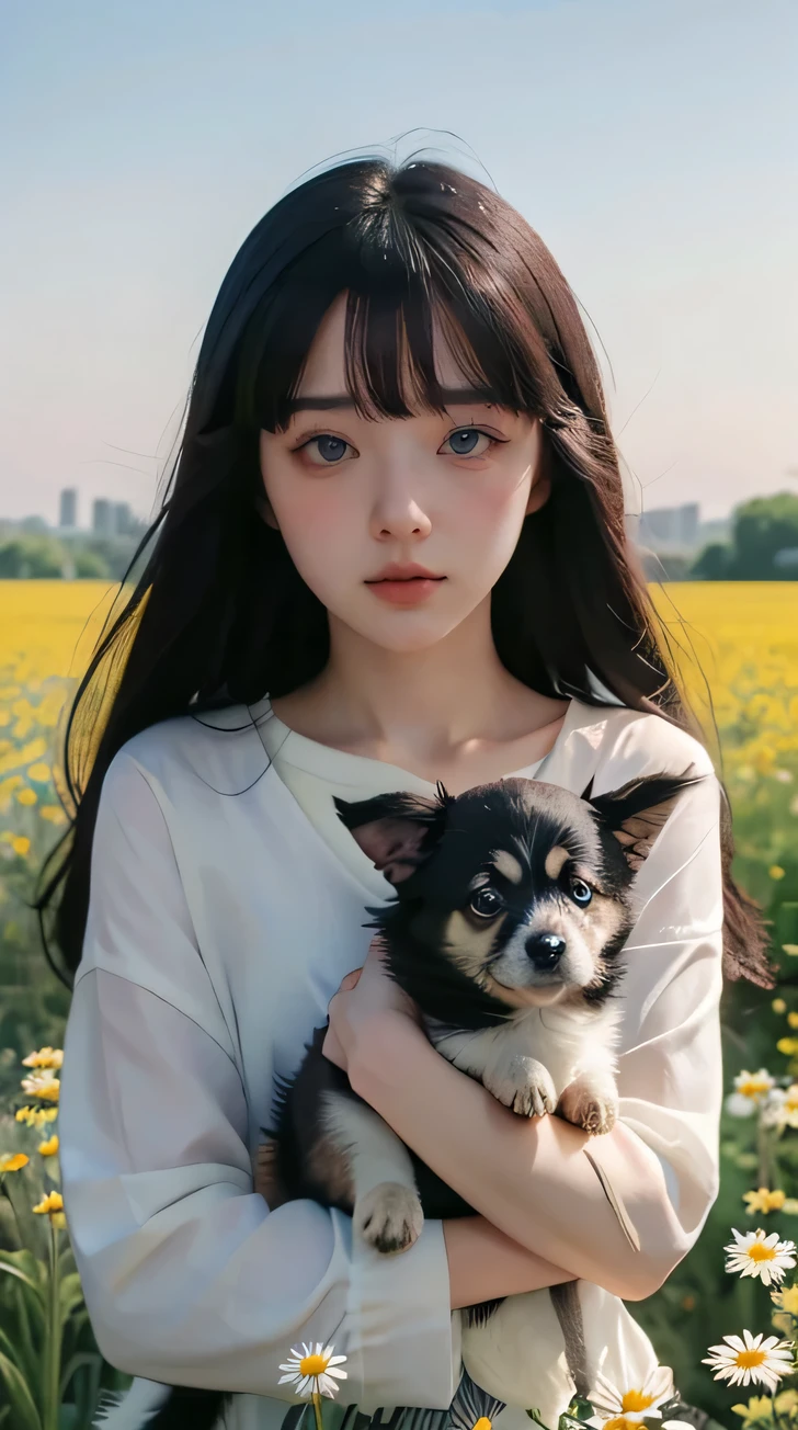 masterpiece, best quality, ethereal sky ADDROW
masterpiece, best quality, kid holding cute dog, ADDROW, 
masterpiece, best quality, daisy ADDCOL
masterpiece, best quality, flower field,