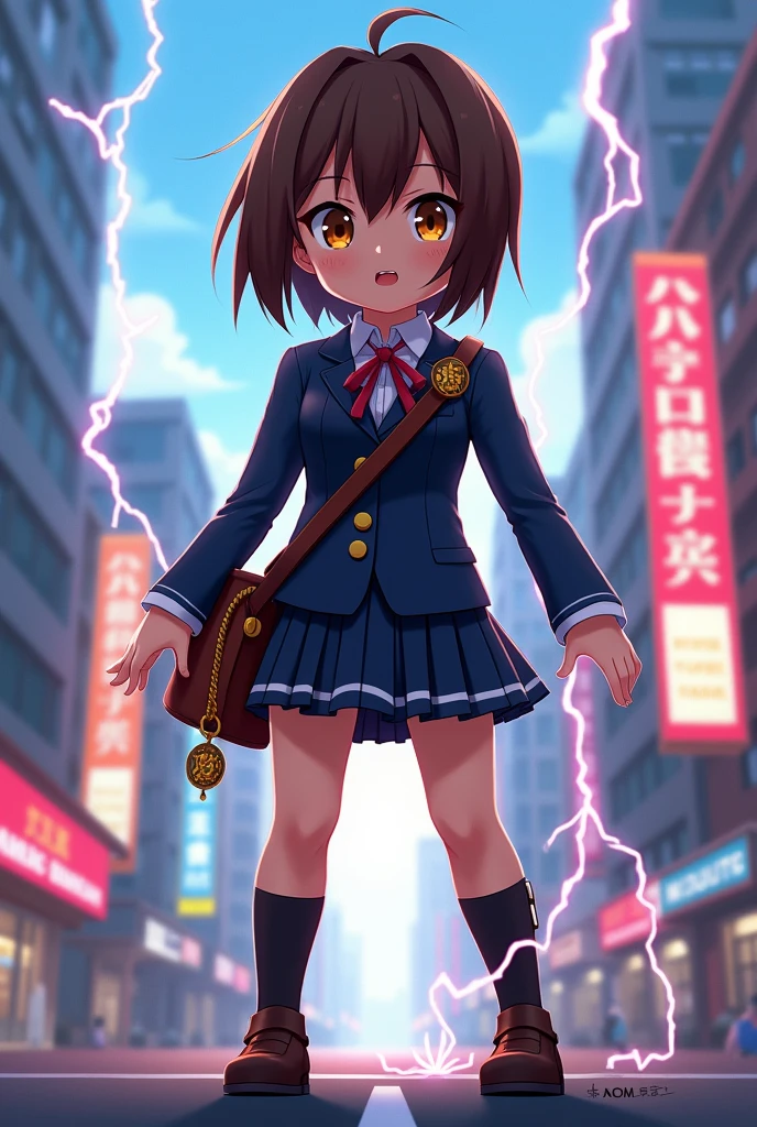 Mikoto Misaka as a Roblox character