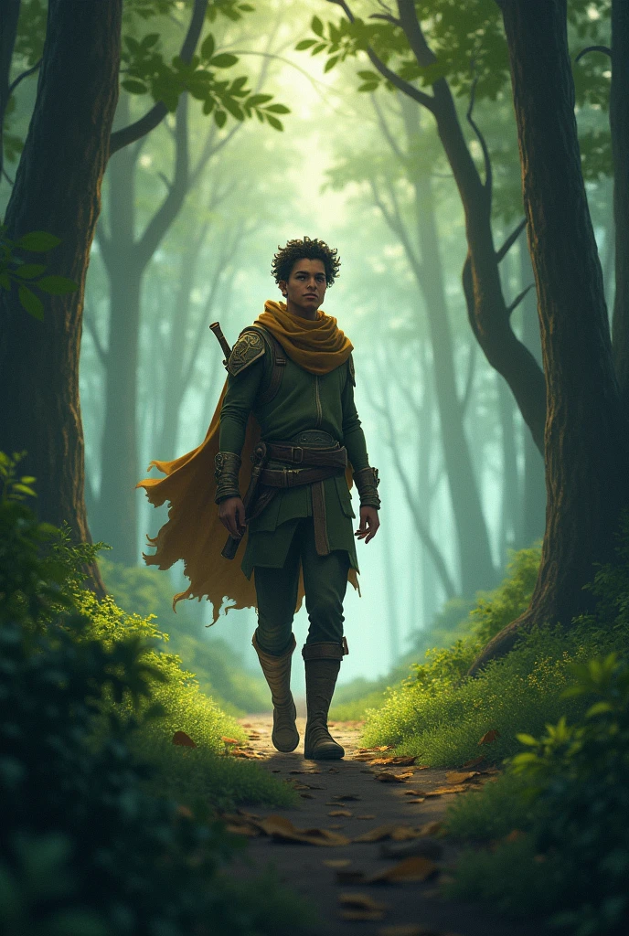 Leo: A brave  consistently 
Leo
As Leo enters the Whispering Woods, the trees seem to lean closer, their leaves rustling as if whispering to each other.