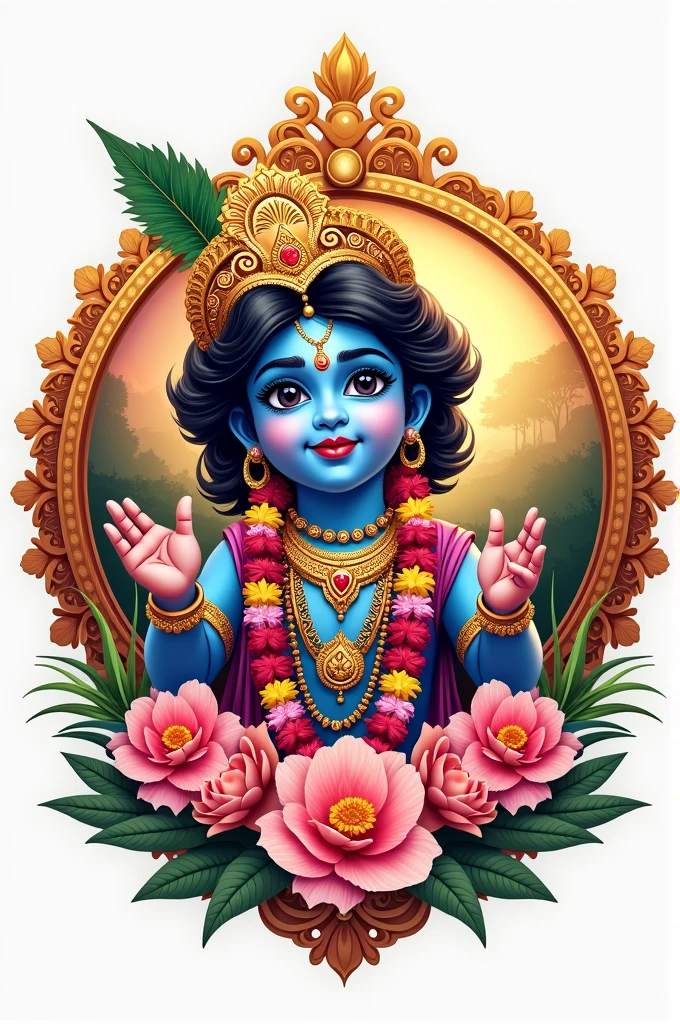 A Logo for my Jwellery shop name Sunil Jwellers
With Janmashtami Festival Nd Krishna Lord pic