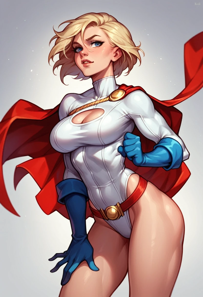 Superhero power girl