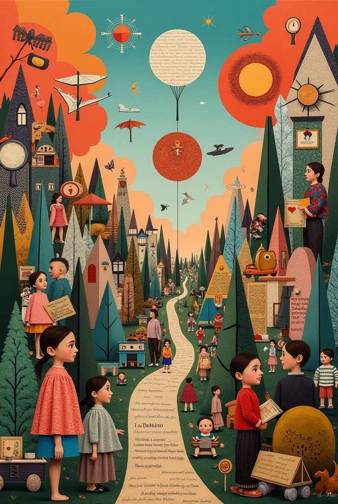 if you took all of the works of literature by Italo Calvino and made it into a collage what would it look like