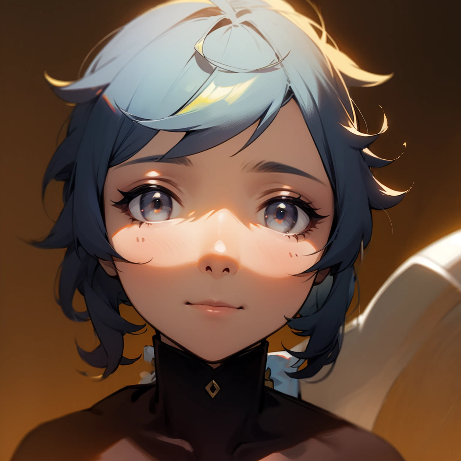 ((Highest quality))((masterpiece))((detailed))(nsfw)((Highest quality))((masterpiece))((detailed))(Browsing Caution)(Silhouette male)a girl open leg Large Breasts、Sweat、milf toilet、horn seductive smile in heat