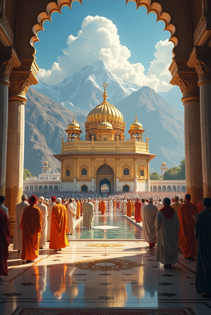 Pics of Shri guru granth sahib ji with gurudwara sahib and more pics of Sikh gurus ji
