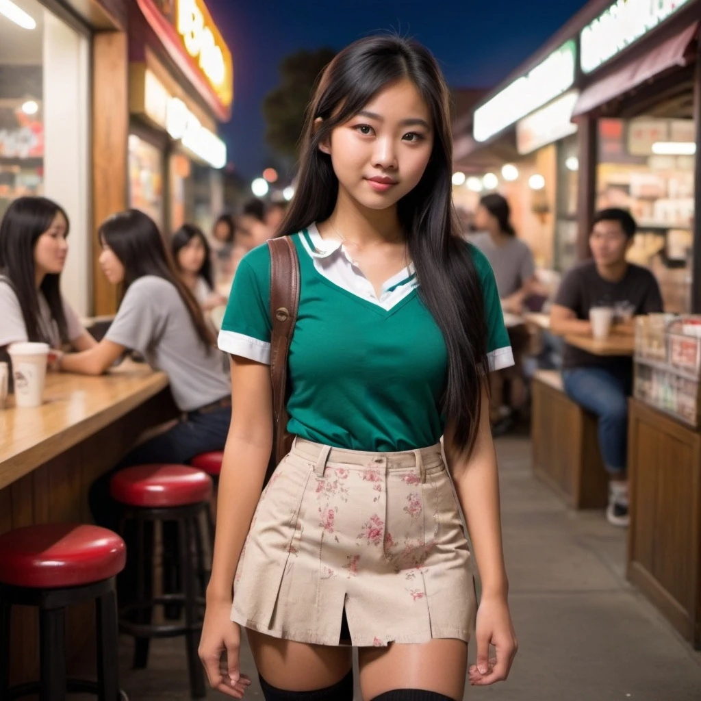 Ripped shirt. Ripped skirt