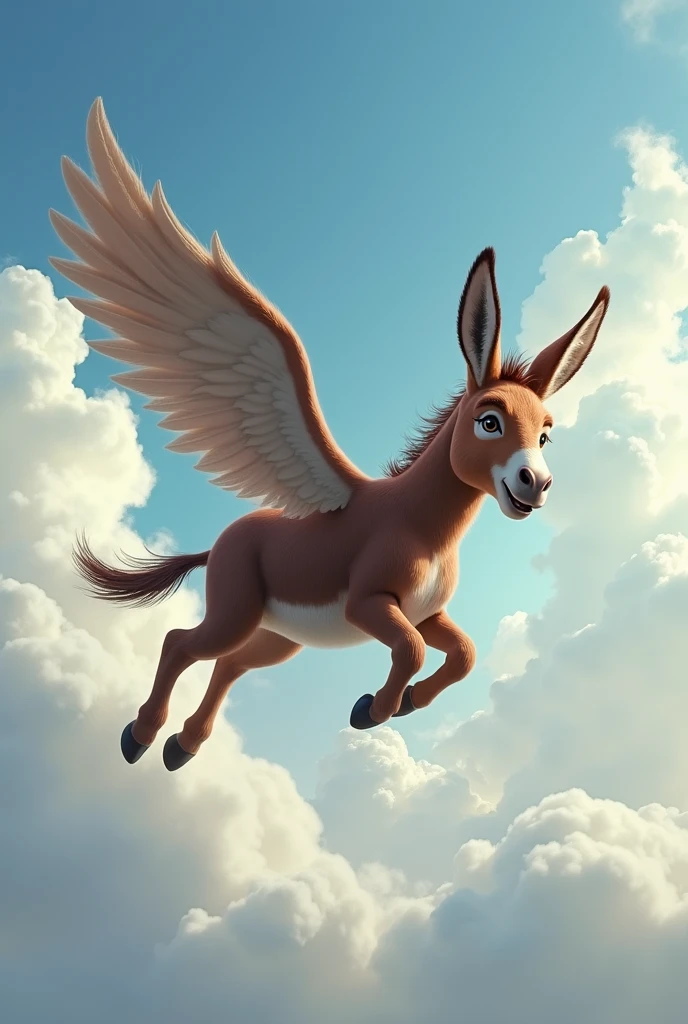Flying donkey