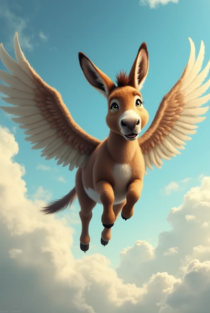 Flying donkey