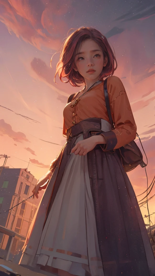 ((Browsing Caution:-1.5)), ((Bokeh, Accutance:0.85, Very detailed:1.35)), (((From below))) . The background is downtown (Twilight:1.4), (((Red clouds overhead:1.3))), { The sky takes up more than a third of the work. | (Lots of colorful lights:1.2) | Lens flare | combustion | mist | (Luminous Particles) | Mysterious sight | God's Rays | lightning }, { Underbust | Oiled ivory skin | ((whole body:1.2)) } . (masterpiece:1.2) Professional Analog Photography with Hasselblad, (((Realistic and realistic、And raw々New touch:1.37))) . ((( A group photo of KAWAII girls in white loincloths, and the Hakata Gion Yamakasa Festival ))), ((Very detailedKAWAII顔のバリエーション)) . Look Ahead and Focus on Your Butt .