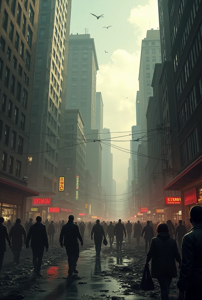 zombie apocalypse in city