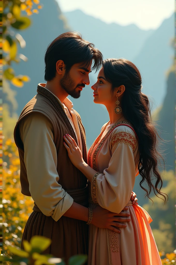 20 year old Pathan girl and boy romance with with each other 3D