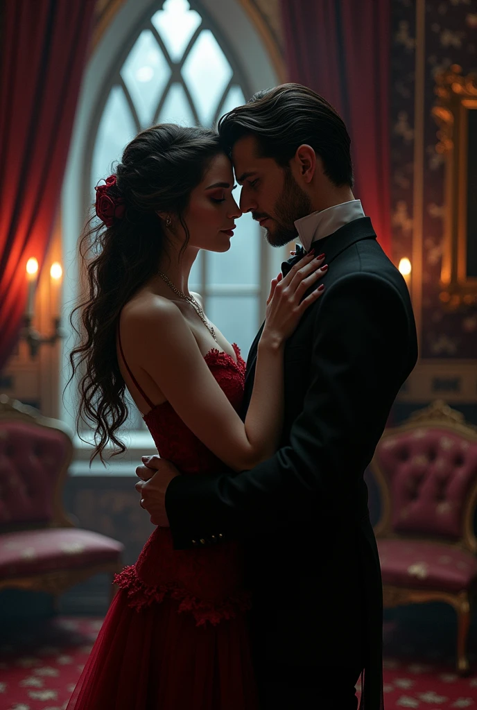 A couple of vampires in love