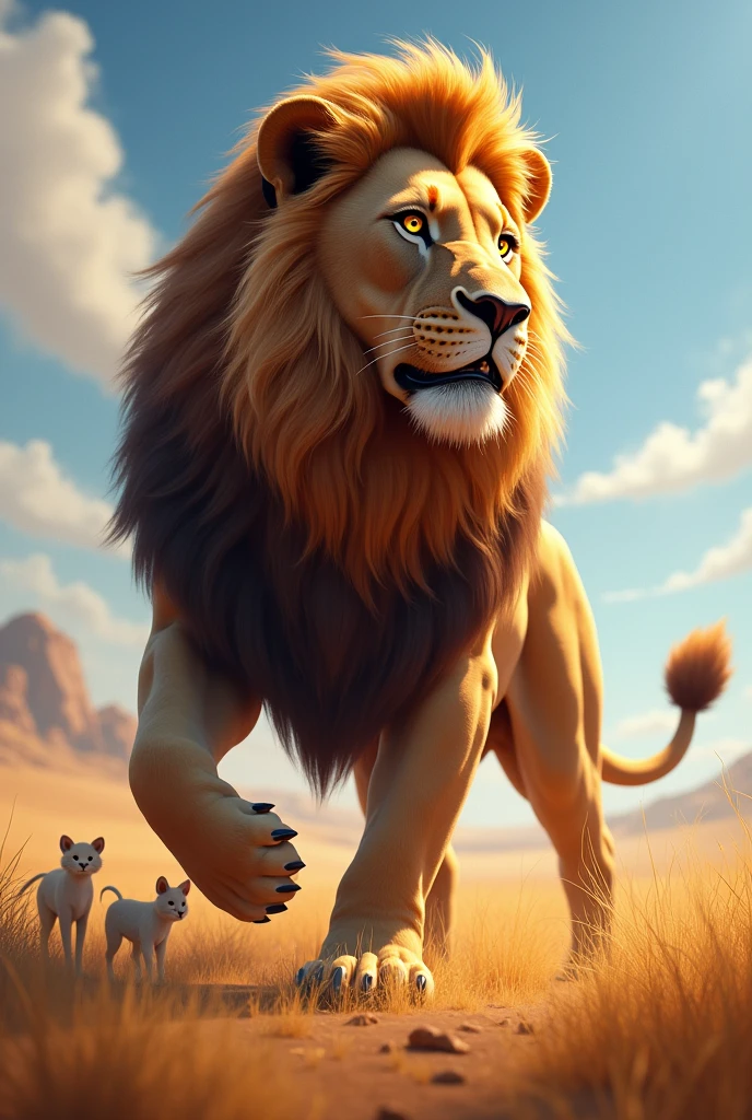 Leo the Lion reigned supreme