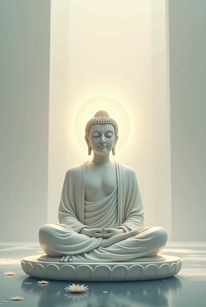Buddha on sit lotus