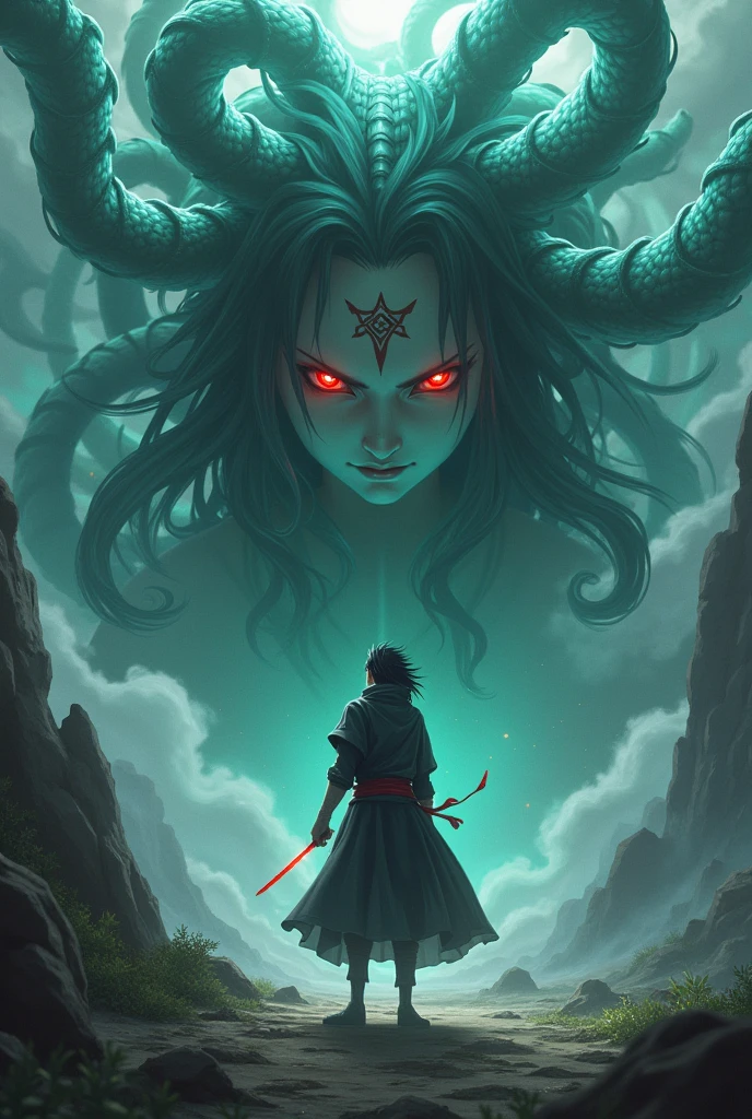 Itachi and queen medusa
