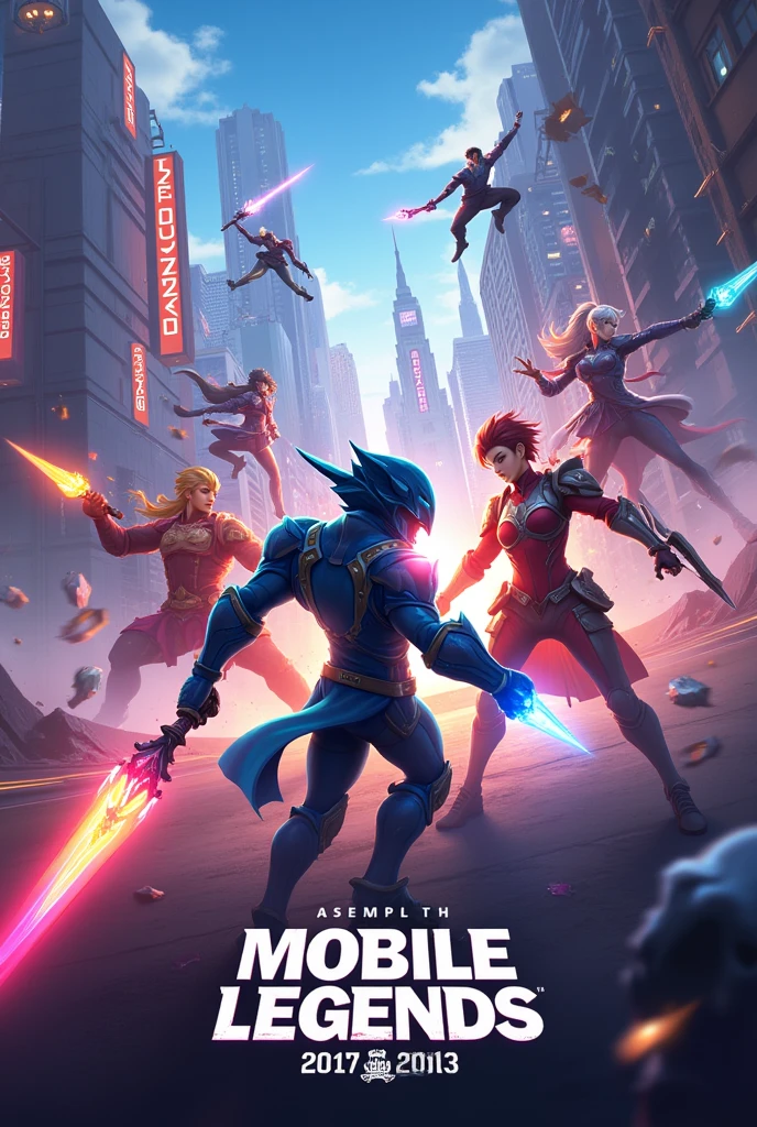 Can you generate a poster about mobile legends competition