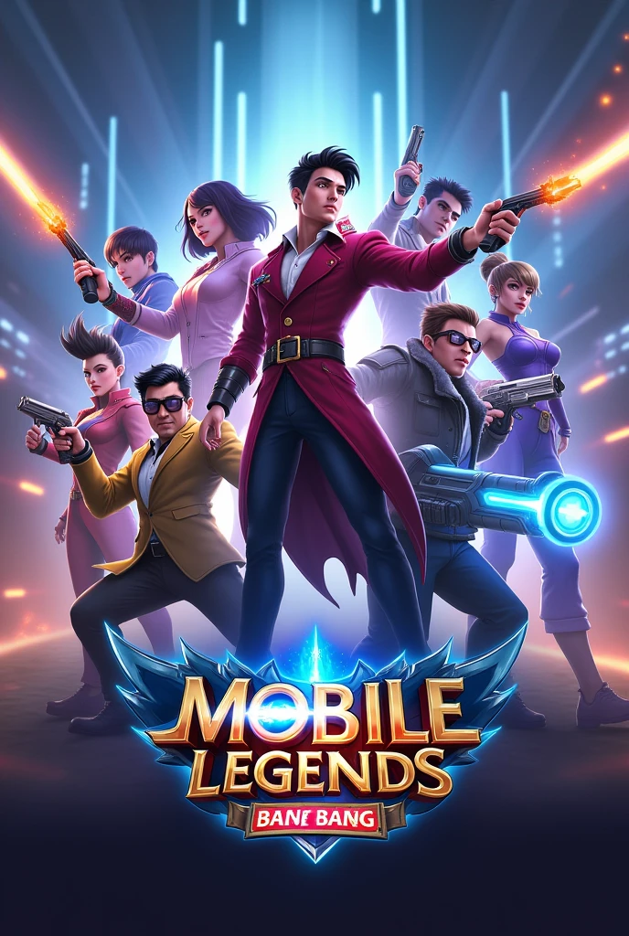Mobile legends bang bang poster for tournament