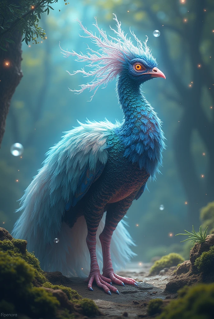 Alienx and peacock fusion