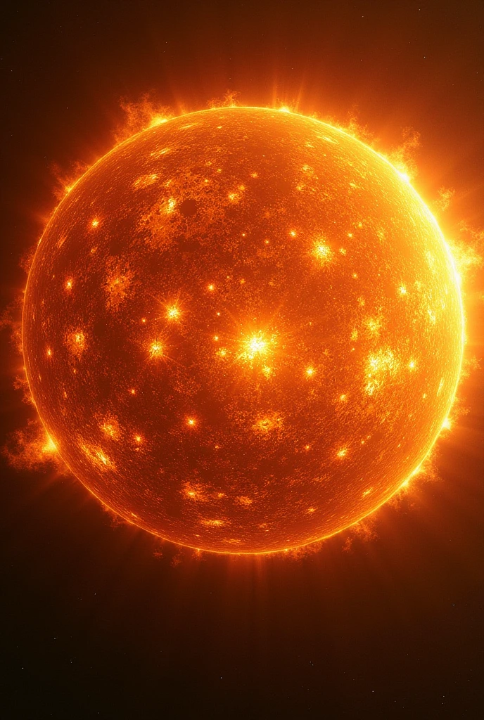 Earths fitted in sun as the size of sun equal to earth