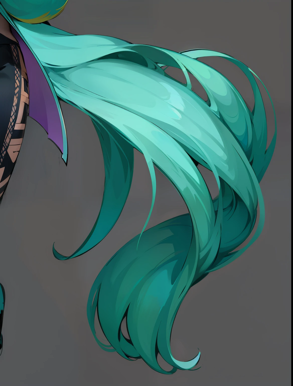 Beautiful hair details texture HD