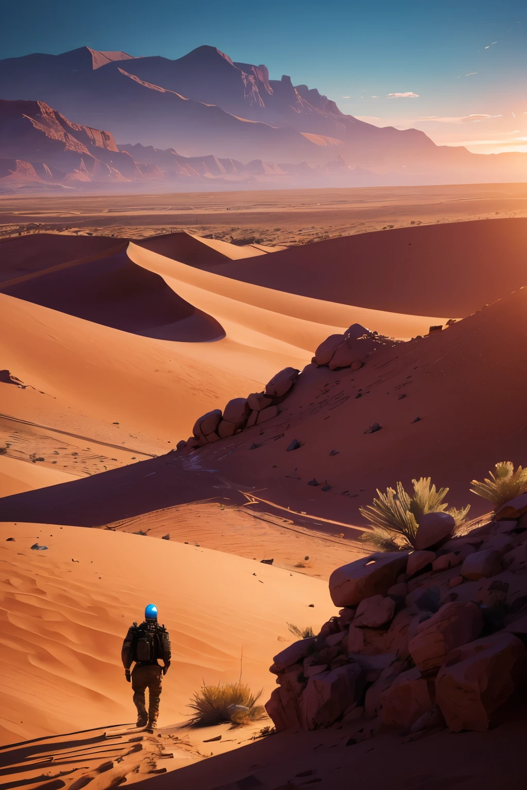 US West,desert,struggle,Hills,Influence,Cyberpunk