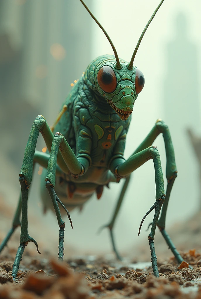 Alienx and grasshopper fusion