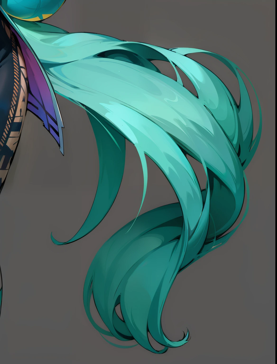 Beautiful hair details texture HD