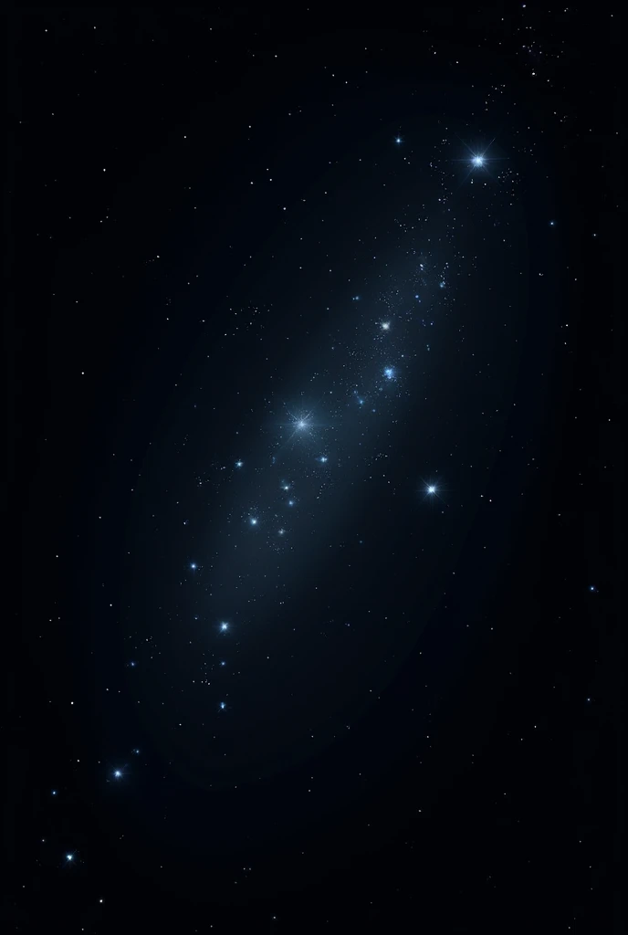 A 2d black sky bg
With white stars
