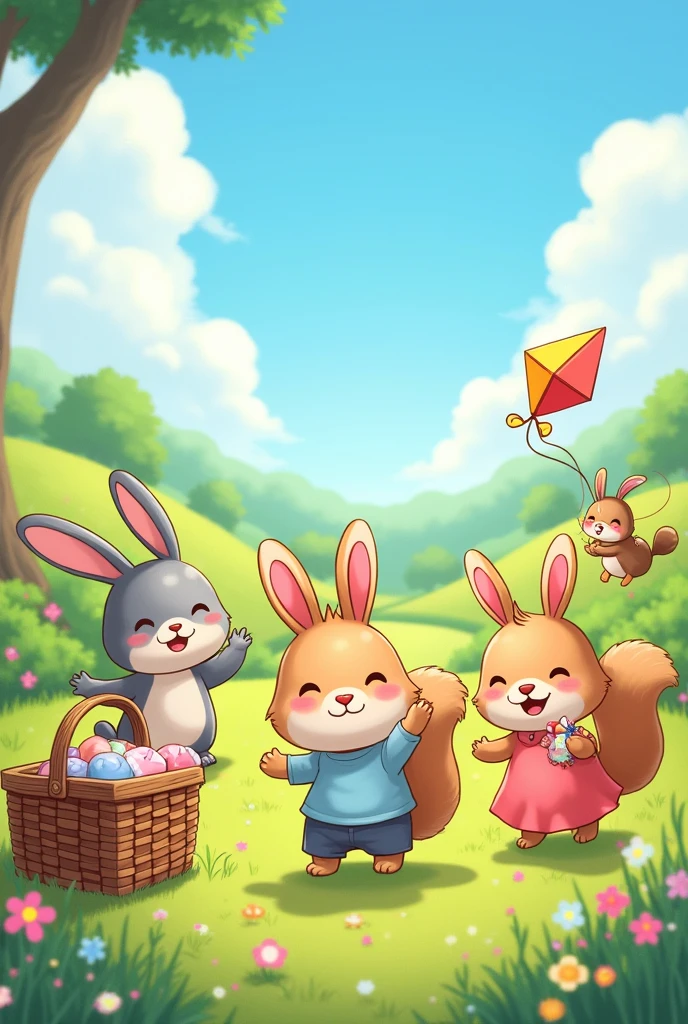 Wakey wakey, it’s a sunny day,
All the animals are ready to play.
Grab your hat and come along,
Join the fun, we’ll sing a song!