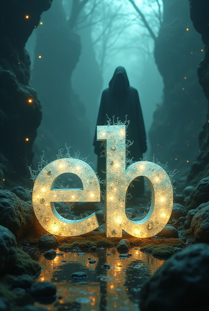 Echobyet letter E B and background Lal Mohammad