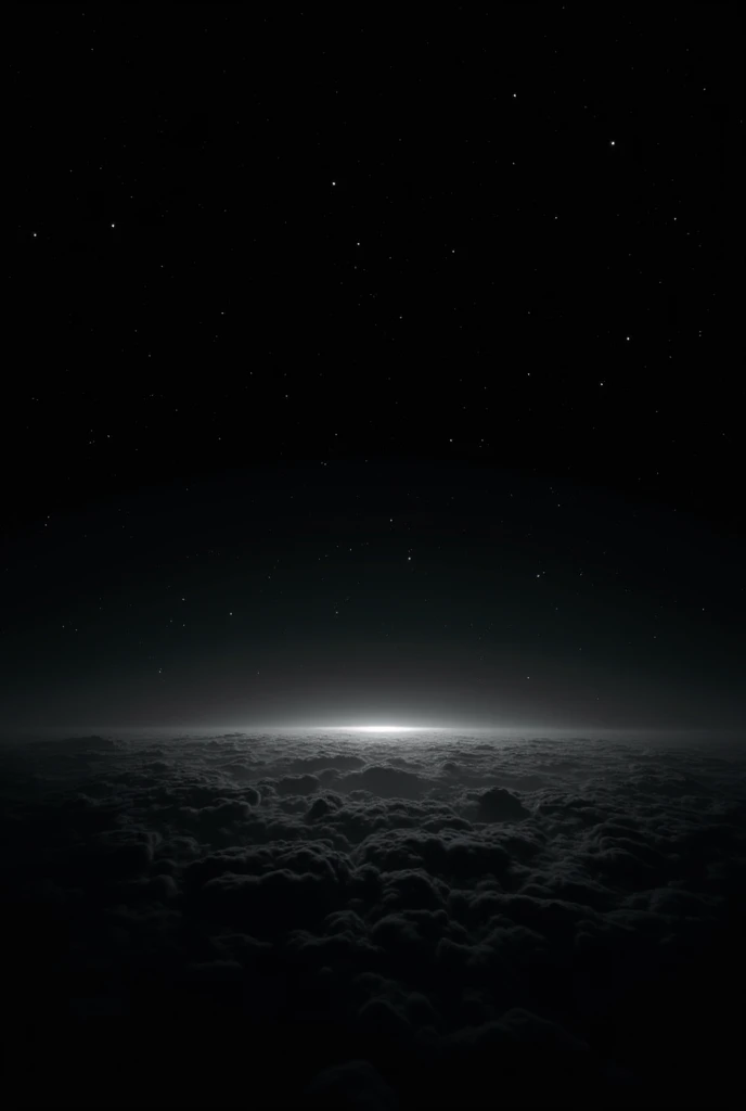 A 2d black space bg
With white stars