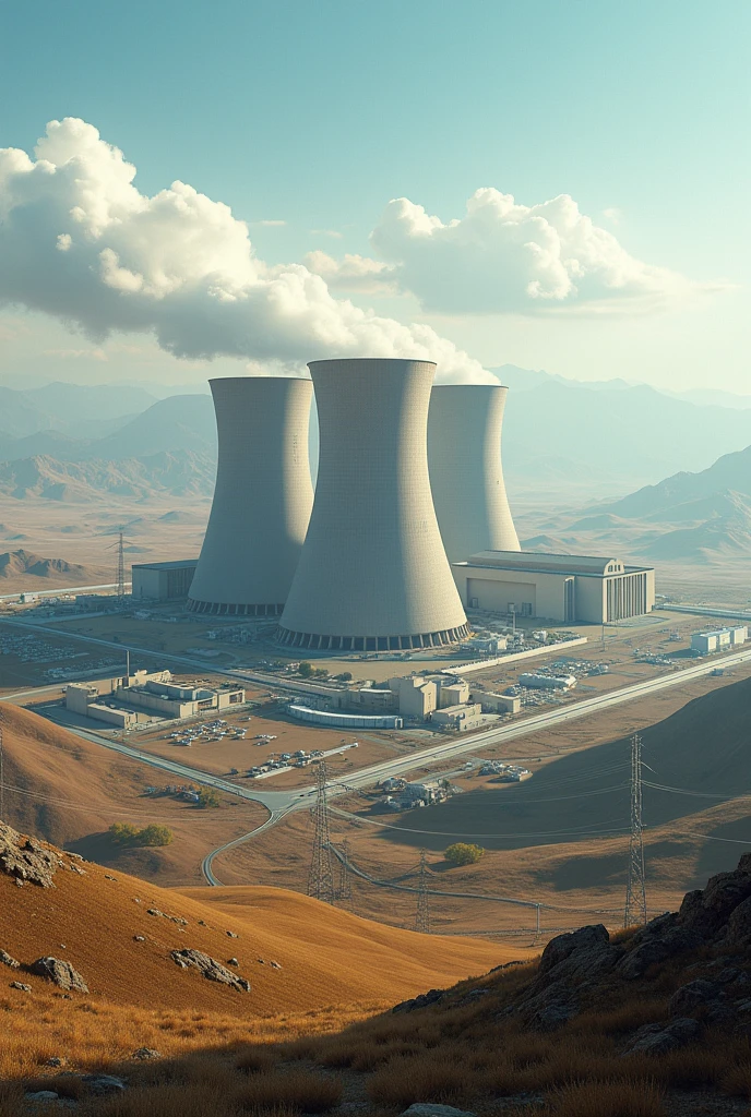 image, related to nuclear power plants. linked to the map of Kazakhstan. main text "Give your word, keep it!» in Russian