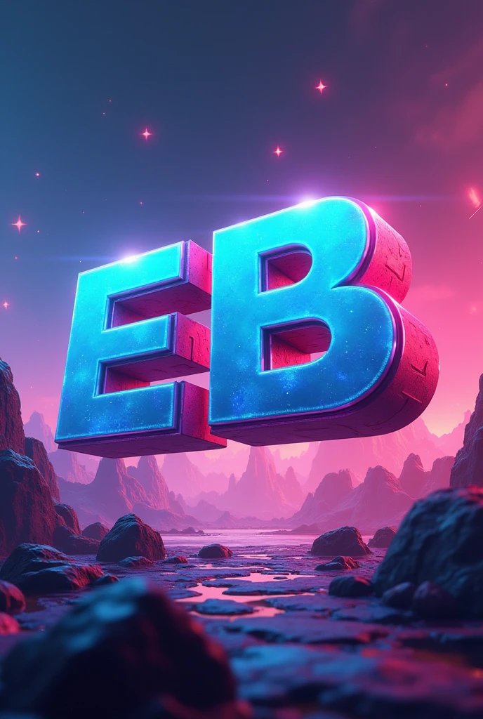 Gaming thambnail with E B letter