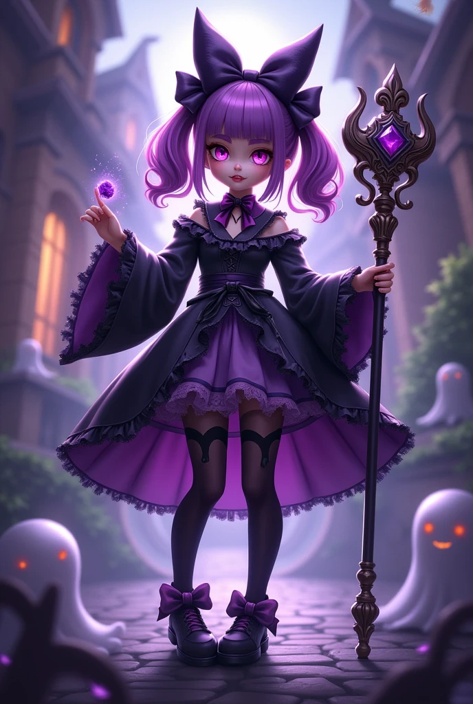 Mobile legend Lylia x kuromi skin
