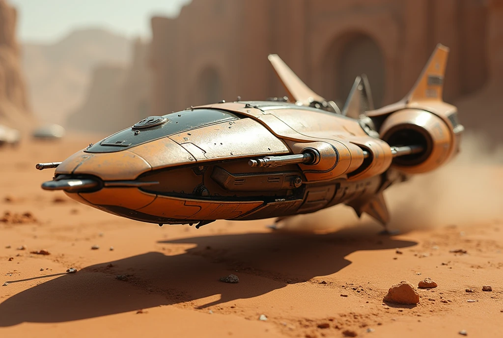 Star Wars Vehicles, Bottom View ， Leaf Runner, close - up on detailed, detailed close up shot, high detail shot, kitbashing, Speeding, Very detailed, movie「Dune」Spaceship, Spaceship landed in the background, Fine details, Dune Style, Sitting on a cryopod, Very detailed、((German Space Technology in World War II)), mechanized valkyrie, Kitbash, pod racer,  fire Fly, SF Spaceship, Gunship, 