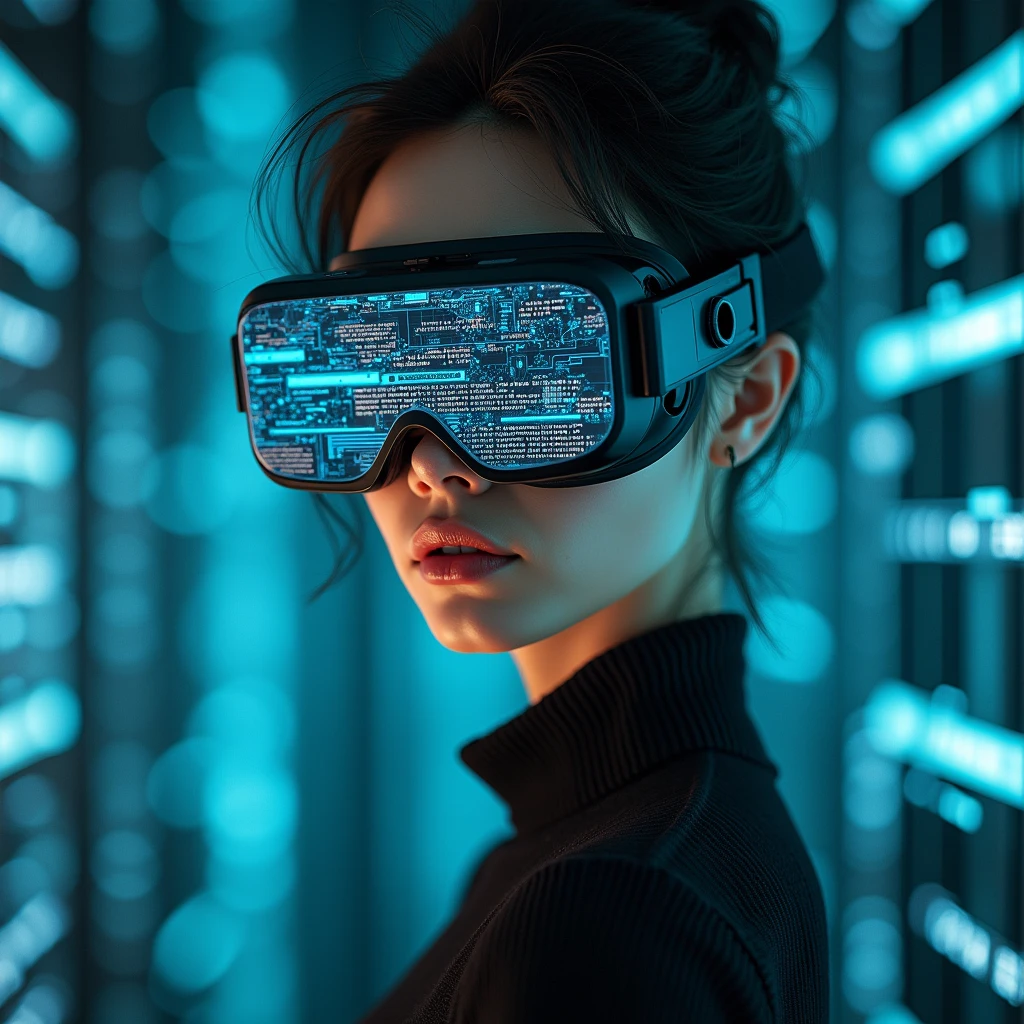 (masterpiece:1.2,Distinguished Quality,Mirror-like,Cinematic Experienc),8k,wallpaper,Ray Tracing,(woman),Are standing,(美しいwoman,sexy),(Wearing futuristic cyber goggles:2.0,Data displayed on goggles:2.0,Detailed drawing of goggles:2.0),(A face with attention to detail,Detailed skin texture,Beautiful Skin),(Looking into the camera),(front),(Face close-up:2.0),(Server puncture:2.0),(The background is a wall of data:2.0),(Glossy lips:1.5)