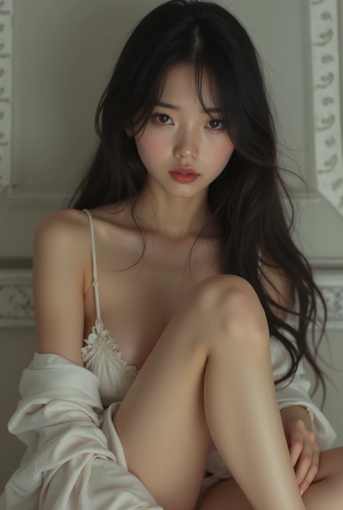 Japanese Women sexy girl two legs up