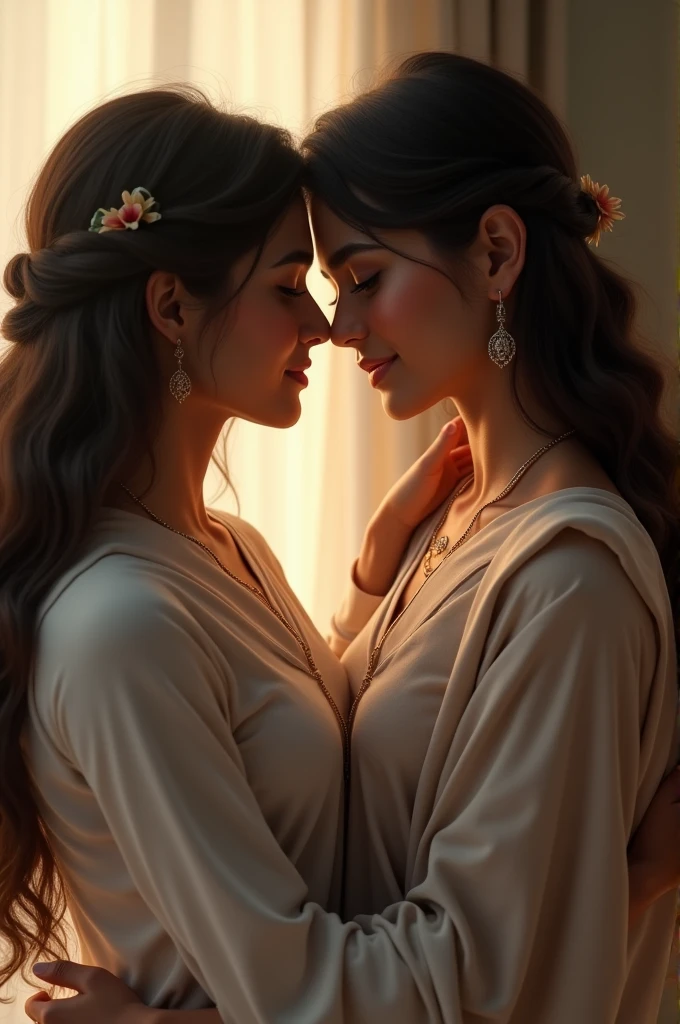 Pakistani girls kissing