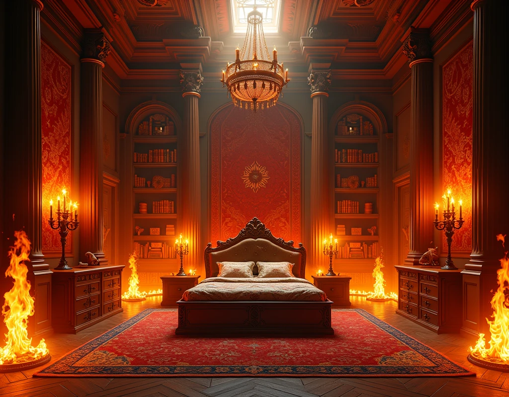 We need a wonderful bed room of fire 