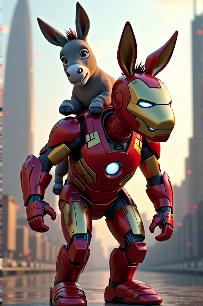 Donkey riding ironman