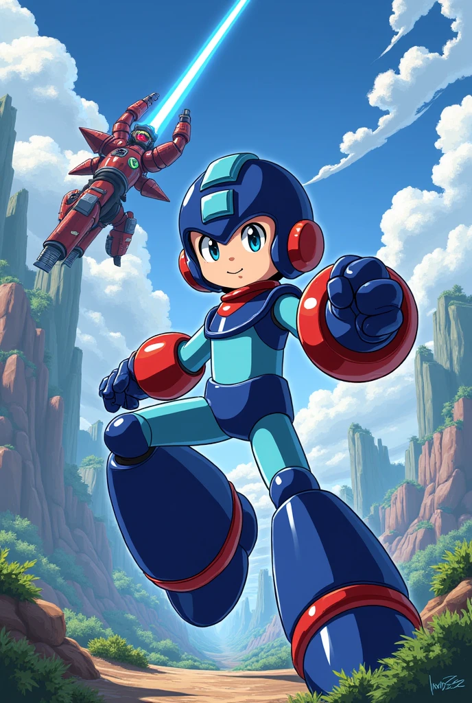 Mega Man X9 on the Nintendo switch