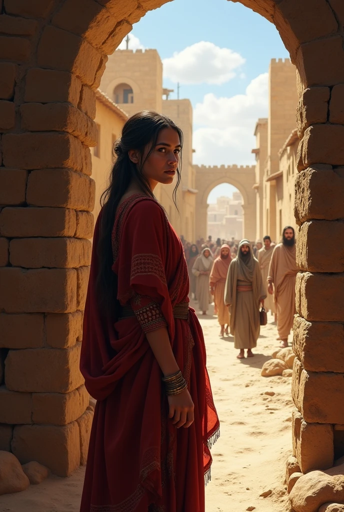 Rahab is a prostitute who lived in the city of Gerico.