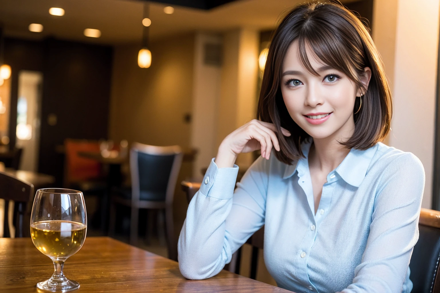 ((Highest quality、8k、masterpiece:1.3))、slimカップル、modelカップル、(Realistic, Intricate details:1.2), full-course dinner、Whiskey bottle and glass on table、Single Malt、scotch、Rocks glass、Shot Glass、on the rocks、Scotland、Amazing view of the sunset sky and clouds、A bright smile、The wonderfulness of smile、 Beautiful Face, blue eyes, The light shines on your face, blush, short hair,Bright Face、 (Age 37), 3,Two beauties、Brown Hair、Shortcuts、Long sleeve shirt、dress、Beautiful woman 1, (slimな顔), (The body is slim), (Brown Hair), (Shortcuts), cheeks turn a little red,Attractive beauty、restaurant, In a prominent place (From the waist up) Nova Frog Style, actress, model, Upper Body, White wine, slim, smile, (smile: 1.15), Beautiful fine grain, Depth f/2,saturation, High Contrast, Strong light and shadow,Moist Body:1.5、3D texture、Delicate eyes、Brown Hair、The hair is very shiny、