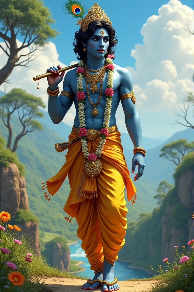 Create a lord krishna
