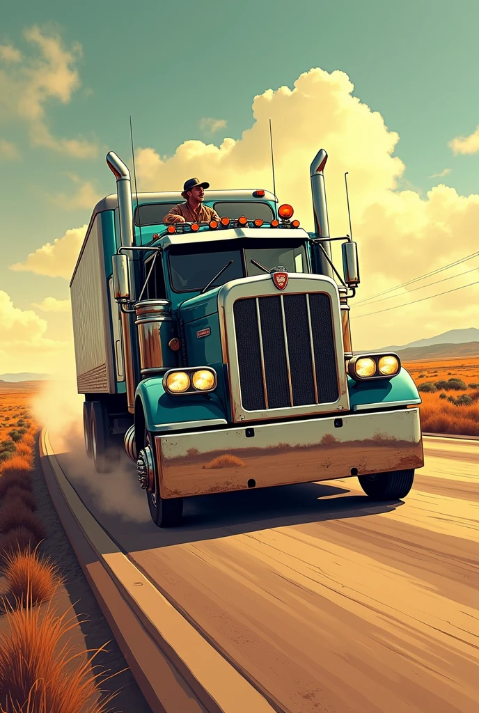 Some key words to describe: Wild rides, Old School cool, iron, dirt, torque, 10-4, truckin' - Driver - Class -Chrome - trucker's style -horsepower- cruising- highway, diesel design for t shirt by using this word and these Wild rides, Old School cool, iron, dirt, torque, 10-4, truckin' - Driver - Class -Chrome - trucker's style -horsepower- cruising- highway, diesel worlds also mentioned in design generate illustration