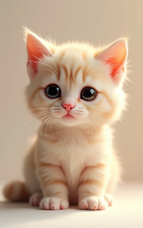 (masterpiece, Highest quality, Adorable、Cute eyes、Cute kitten、Too cute、Innocent、Strike a cute pose