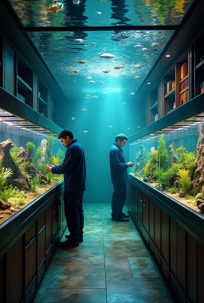 Aquarium fish keeping hobbyists in Çanakkale, Türkiye, are ultra-realistic