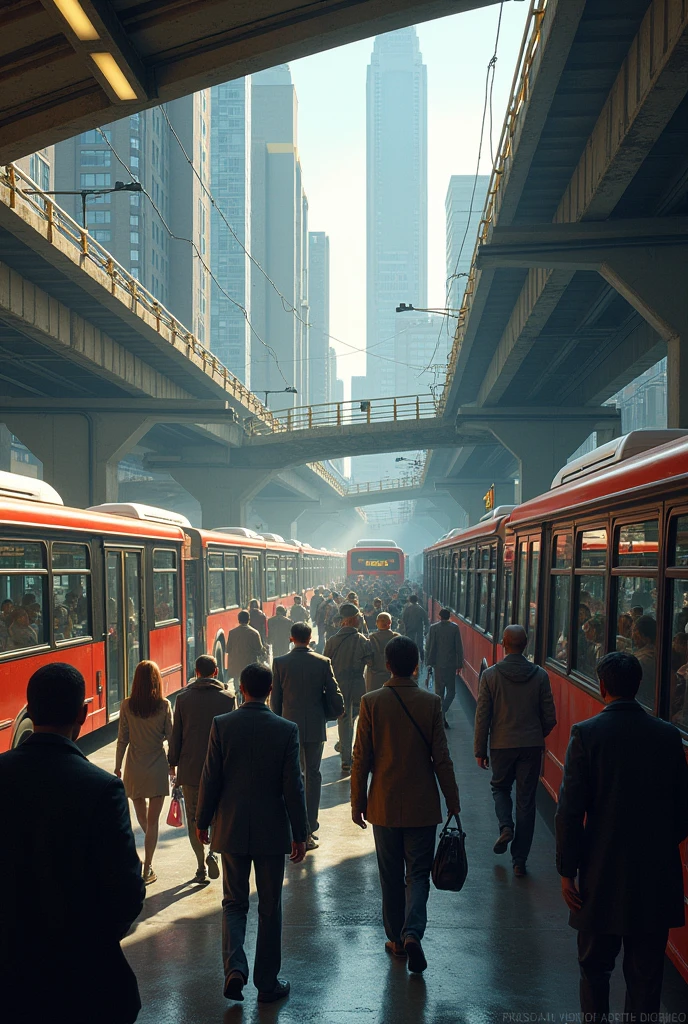 Bus depot 
