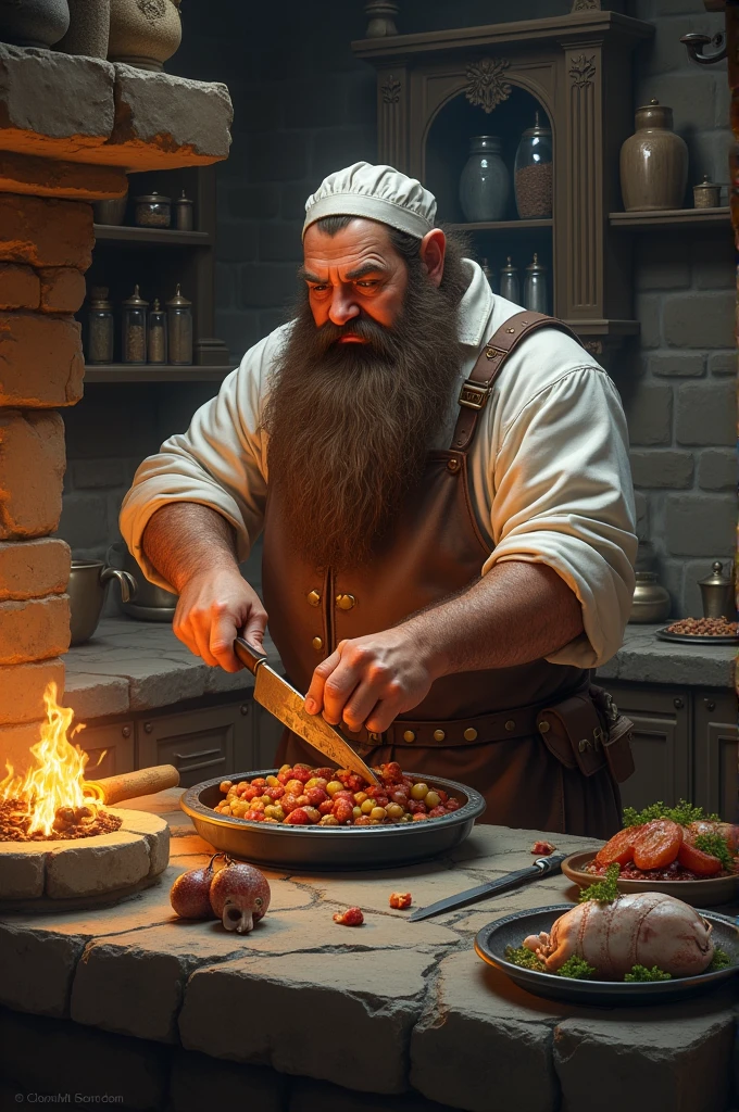 Stone Mastering Dwarf Cook