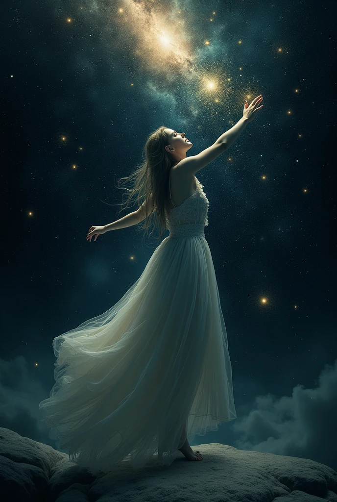 The reached out and grabbed the stars like he was dreaming.