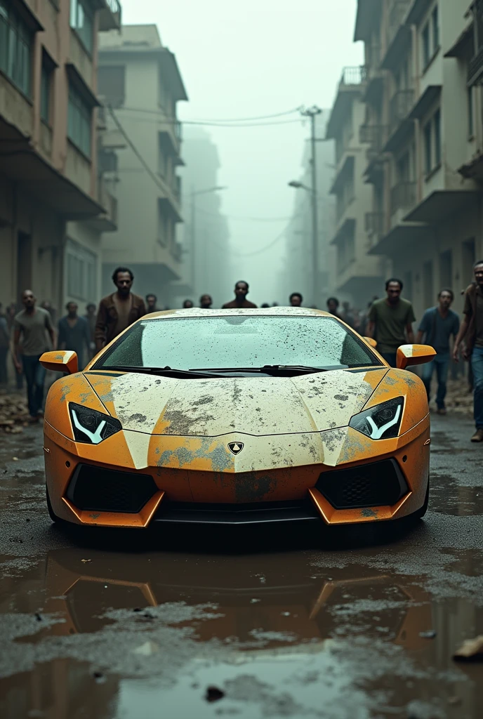 A Lamborghini of zombie invasion